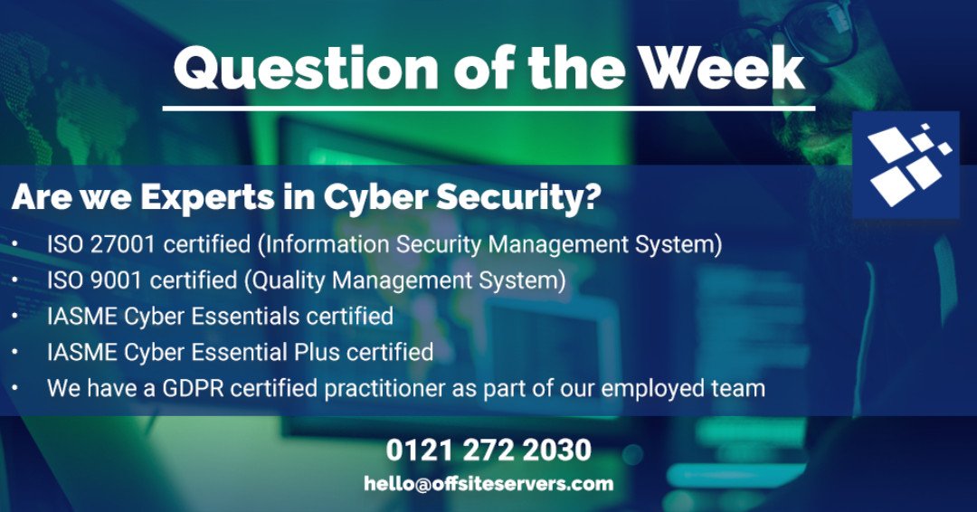 EkcoCloud's tweet photo. Question of the Week
Learn more about how we can help simplify your IT...
https://t.co/NZf78cCNwY
#IT #ITSecurity #ITSupport #CyberSecurity #Hosted #HostedDesktop #SME #Cloud #Business #SmallBusiness #SimplifyYourIT https://t.co/tHMRm9SVxY