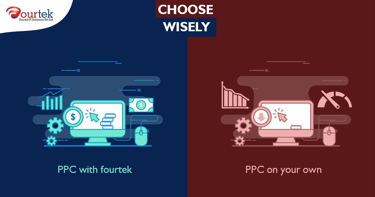Fourtek's tweet photo. Multiple options are there, Fourtek is leading the market. Why? Reliable & Quality #PPC Services. Boosted ROI, increased sales, higher user engagement & quality leads Start riding on the path of success. https://t.co/GxmGSFBE7V #ppcmarketing #ppcservices #ppcplanning #PPCAgency https://t.co/Jf7mx0pKpW