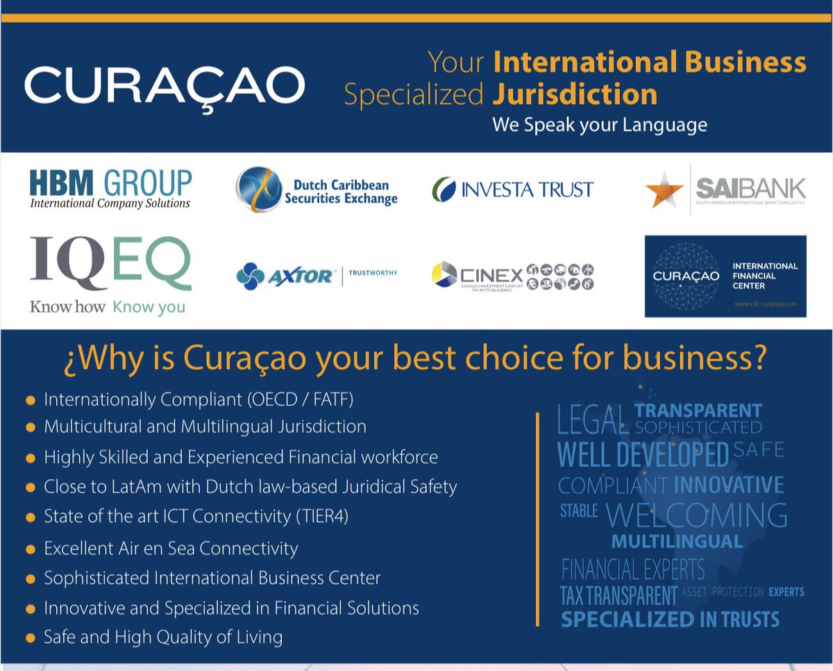 InvestaTrust's tweet photo. La próxima semana estaremos en @STEPLatAm en #SaoPaulo una excelente oportunidad para que puedan conocer  más sobre la jurisdicción de #Curacao  y sus ventajas  Te esperamos !! #InvestaTrust #TrustCompany #Seguros #Outsoursing #Tecnologia https://t.co/rIz8vWhsl8
