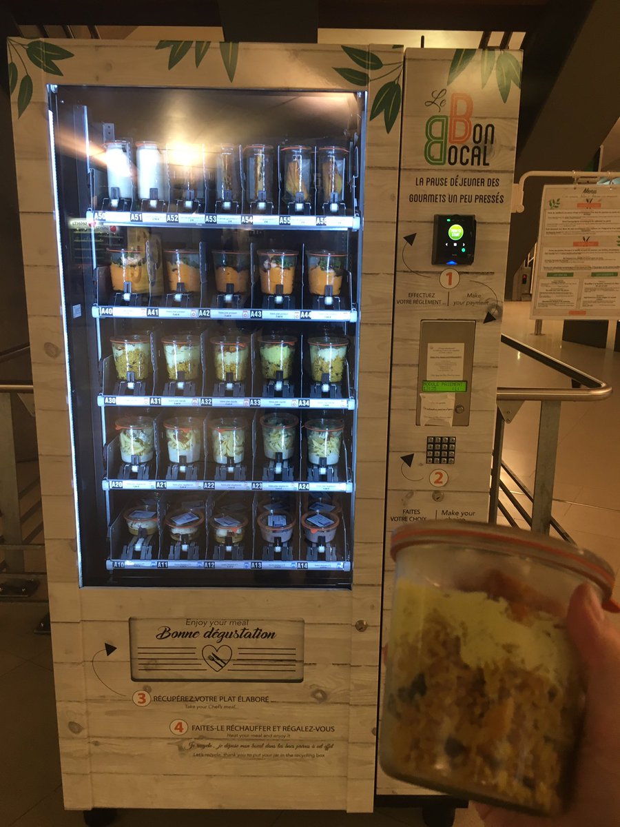 Merci <a href="/LeBonBocal/">Le Bon Bocal</a> pour cette belle expérience en gare de Bibliothèque François Mitterand. Un bon plat équilibré avec des produit de saison ! #garepartagee <a href="/ConnectGares/">SNCF Gares & Connexions</a> <a href="/RERC_SNCF/">RER C</a>
