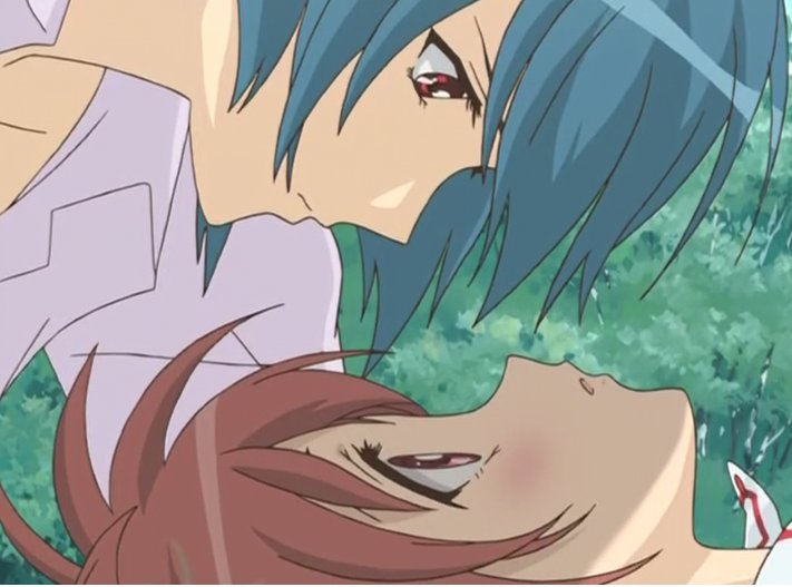 ちゅうさんwonderグー 12話にて 渚砂ちゃんと天音の接近現場を目撃した静馬は 徐々に デビルマン の顔に変貌していく 目つきが凄い 静馬 渚砂ちゃんより２歳上だけなのに 遊戯王にでてくる ラー のような絶対的なオーラを兼ね備えている女性