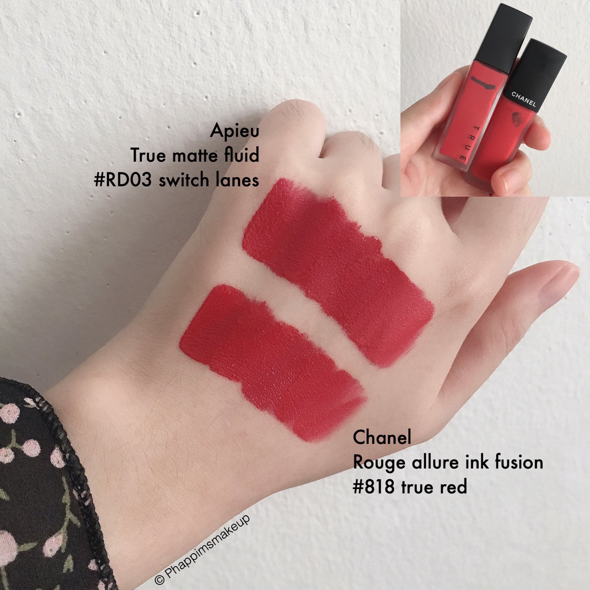 Son Kem Chanel 818 True Red Allure Ink Fusion Đỏ Tươi NEW 2019 #33 Son Kem Chanel 818 True Red Allure Ink Fusion Đỏ Tươi NEW 2019