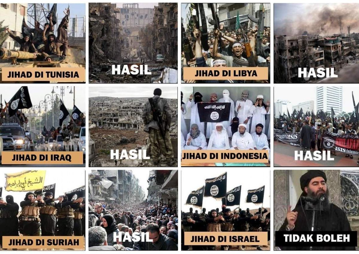 Jihad yang salah! Hasilnya nestapa....