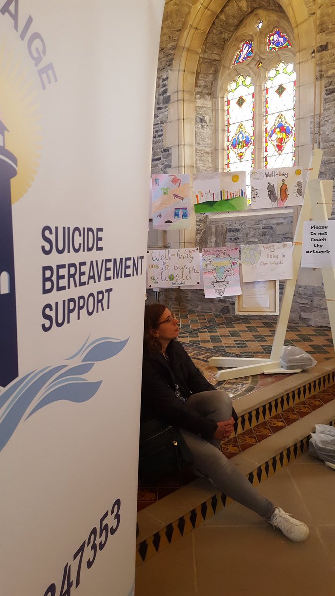 JigsawNFingal's tweet photo. Shared a fantastic interagency event yesterday to mark 'World Mental Health Day' with art from schools, local partners CYPSC, CAMHS, SYSS, Empower and many others https://t.co/p23b34gN3f