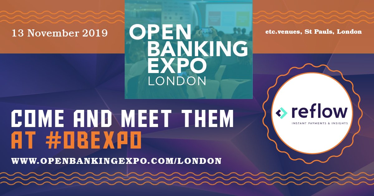 OpenBankingExpo's tweet image. Come and meet the @reflowzone team at #obexpo in London next month. CEO and co-founder @gargsm will also be speaking on the #payments punch-up panel at 11.15am. For more information check out: openbankingexpo.com/london/#anchor…