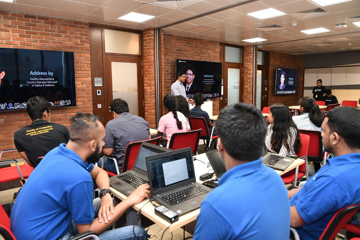 dprabhathm's tweet photo. AI can empower people with disabilities with tools that support independence and productivity.
Today we had an #AIforAccessibility Hackathon to tackle the solutions in improving their daily life, employability and communication at #Microsoft #lka #Hack4Society https://t.co/rGmI8pTWhA