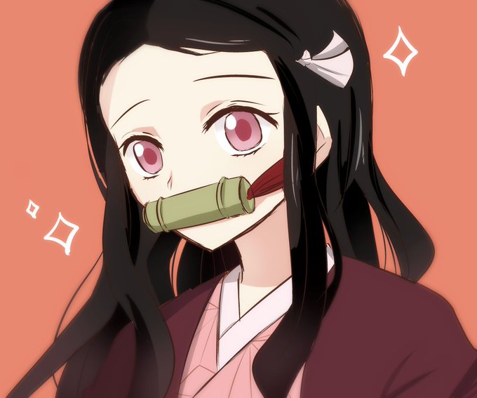 せなさんがTwitterに投稿した竈門禰豆子(鬼滅の刃)のイラスト。