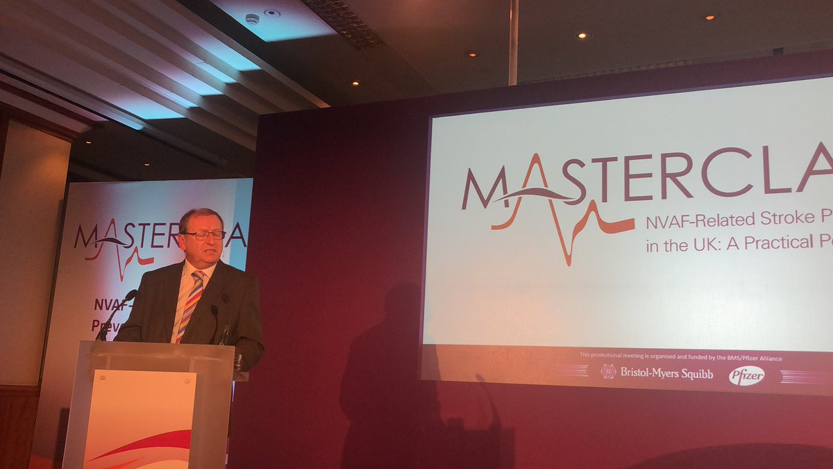 Excited to participate in the NVAF Masterclass at Newcastle <a href="/DrAmitMistri/">Amit Mistri</a> <a href="/bmsnews/">Bristol Myers Squibb</a>