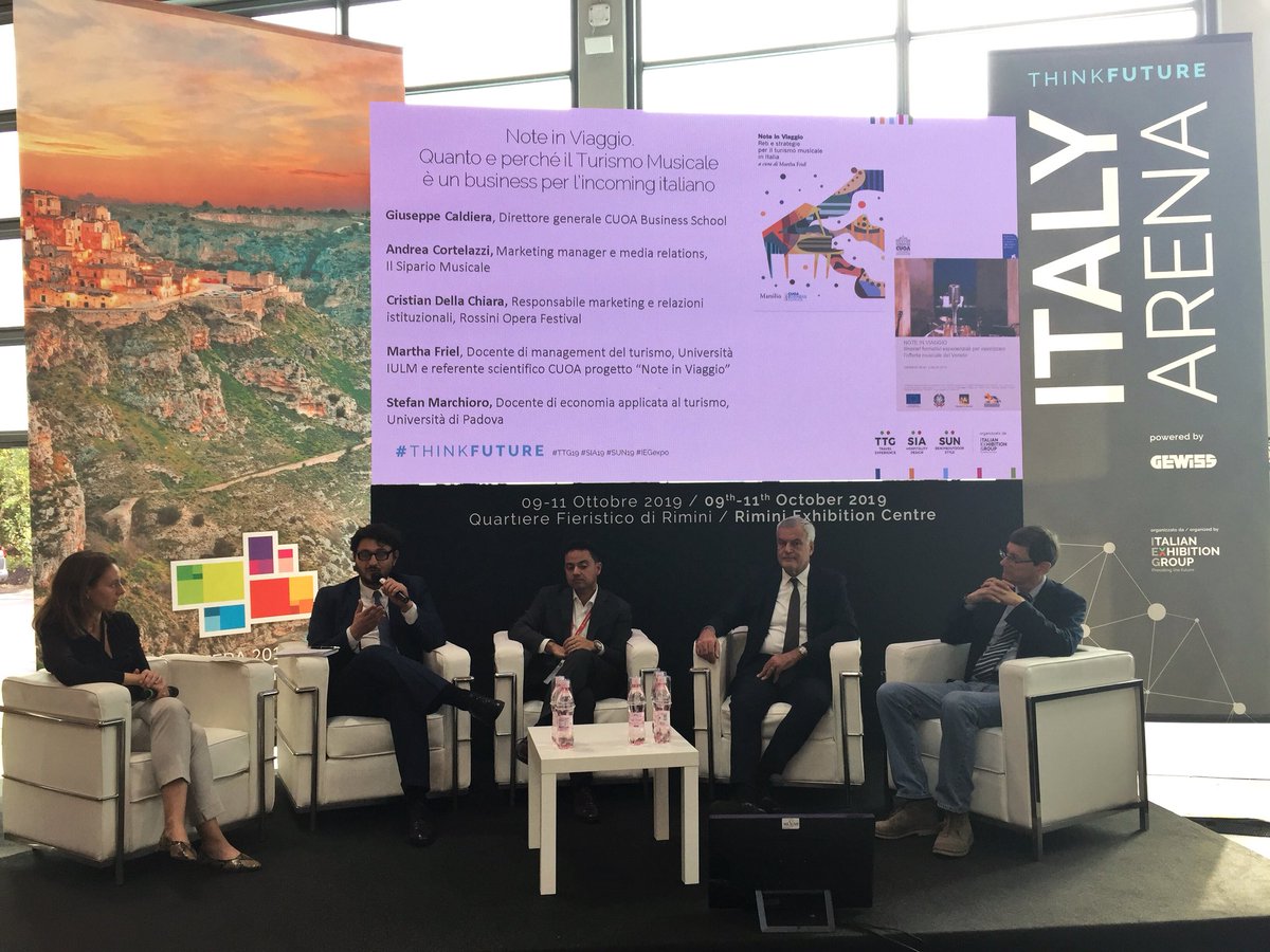 Il <a href="/Rof_Pesaro/">RossiniOperaFestival</a> al <a href="/ttgitalia/">TTG Italia</a> con Cristian Della Chiara: il turismo musicale come business per l’incoming italiano 

🎼Note in Viaggio🎼

#TTG19 #wepesaro #rof