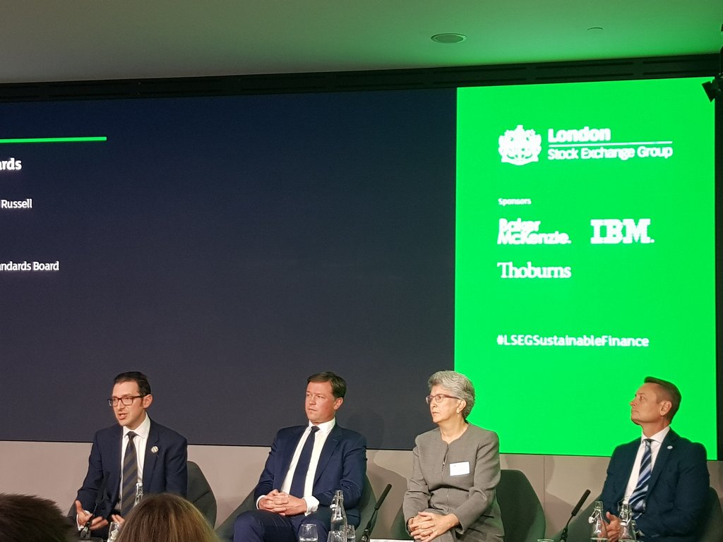 Look forward to hearing the discussion on enhanced #reporting with @FTSERussell @TimJMohin @SASB @CDP_PaulS #LSEGSustainableFinance