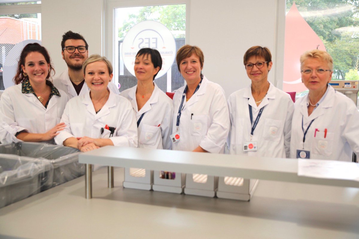 La Maison du don d’Arras fait partie d’un réseau de 13 sites en Hauts-de-France et Normandie. En plus des nombreux lieux de collectes mobiles. Depuis le début de l’année, les 15 infirmières-infirmiers qui se relaient ont récolté 5.000 poches. #Santé