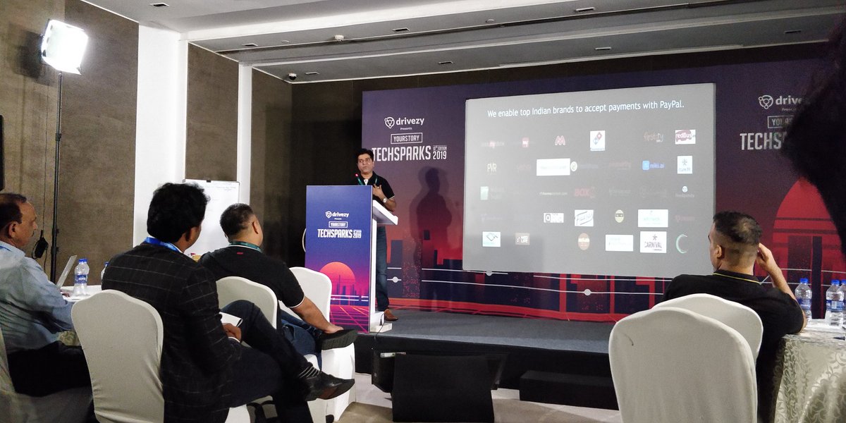YourStoryCo's tweet image. &quot;You will see the value of PayPal when you decide to scale,&quot; says Navin Mistry, Director, Mid-Market, PayPal India (@PayPalIN) while answering audience questions on how PayPal can help startups and MSMEs. #tsparks