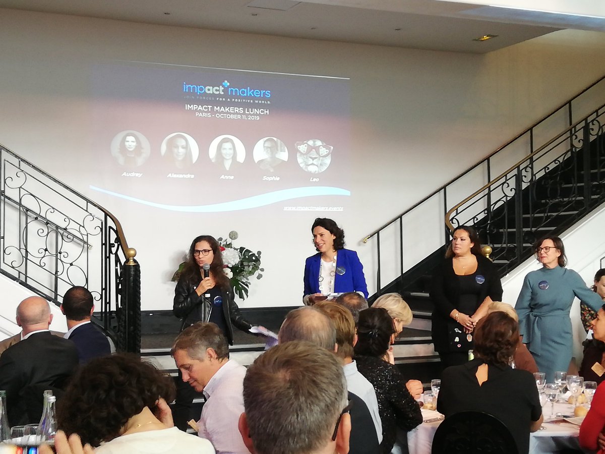 nutriac's tweet photo. Des intervenants top pour le 1er déjeuner @ImpactMakers2 : le Reffetorio ou encore @poulehouse : l'oeuf qui ne tue pas la poule #food  https://t.co/DPfLHgNaMS https://t.co/GKOeR4ujTx