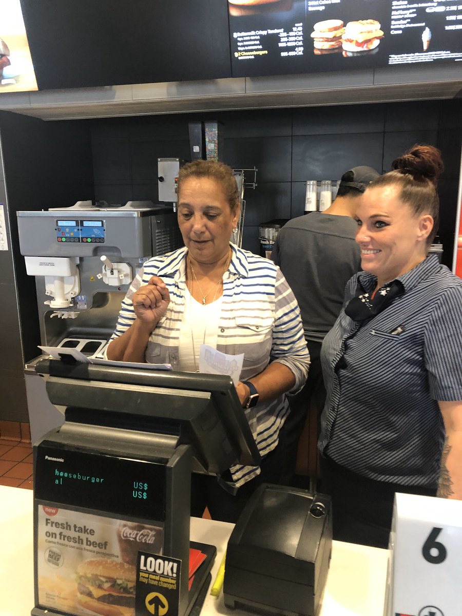 DeltonaElemAP's tweet photo. WHMS McTeacher night was a success! Thank you to the staff who volunteered and a special thanks to parents and students who supported our fundraiser! #SOARWHMS https://t.co/S0COkko4mH