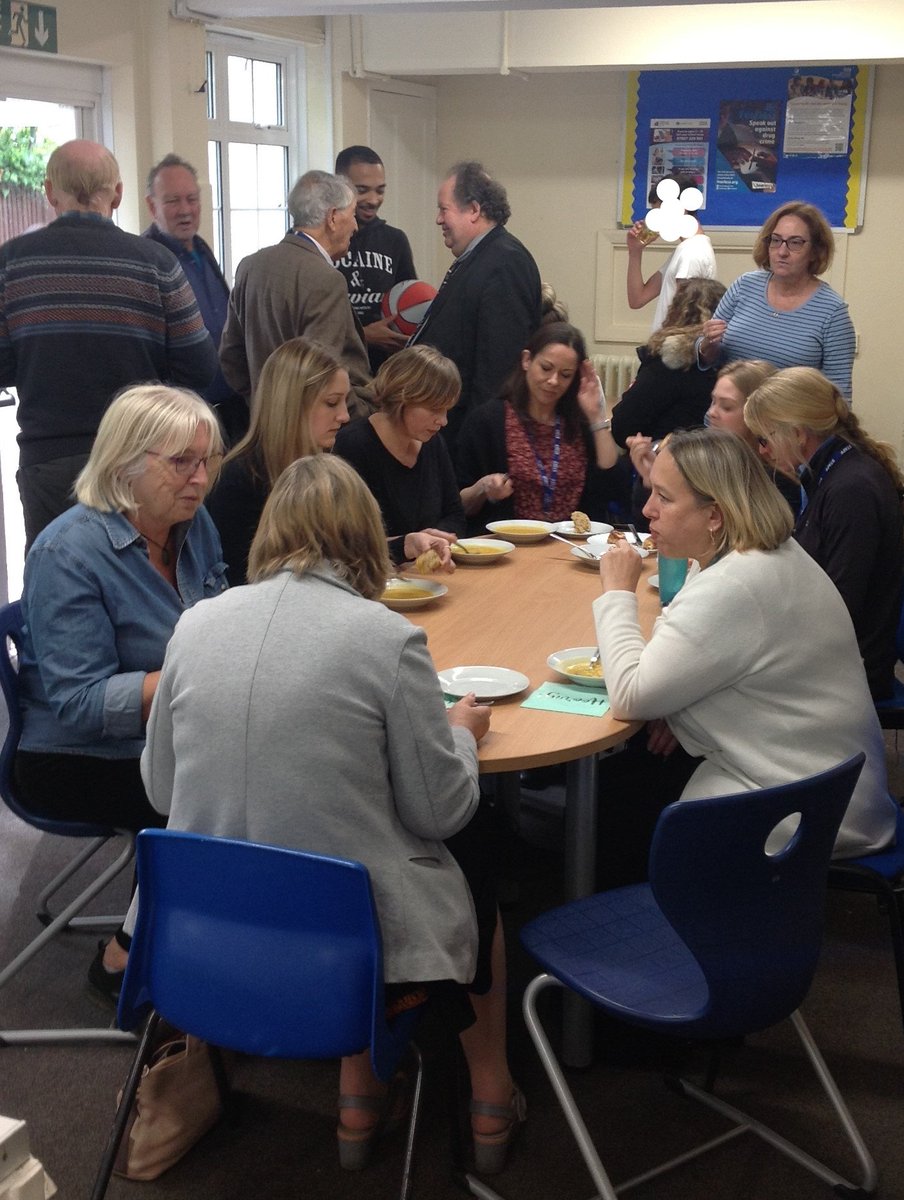 NESSSS2017's tweet photo. Working with our community @WaltonCharity this week on the #soupshare.  Student made some excellent creations in the kitchen and students had a good time exploring and #learning about the community allotments. @RHSSchools https://t.co/iTz0Uls3Dw