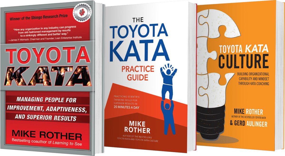 RealMikeRother's tweet image. The ability to carry out breakthrough strategies in record time is a competitive advantage. Practice Toyota Kata to transform the teams along your value streams into autonomous, scientific-thinking daily improvers .. all connected to a shared true-north challenge.