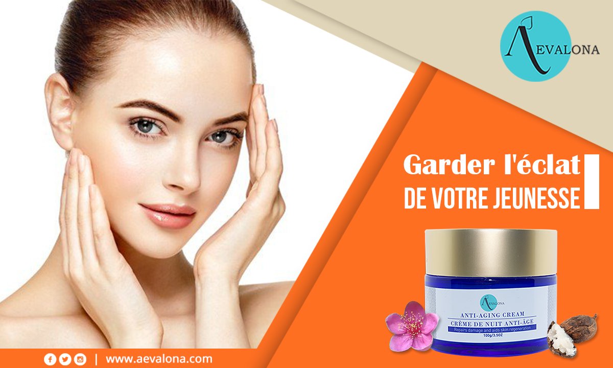 aevalona's tweet photo. L'application d'une fine couche de la Crème Anti-âge Aevalona prendra soin de votre peau pour lui donner un aspect jeune. Il suffit de l'appliquer deux fois par jour pour obtenir les meilleurs résultats.

#aevalona #skincare #biocative #naturelove #antiacne #antiaging #beautycare https://t.co/i7OVgXottd