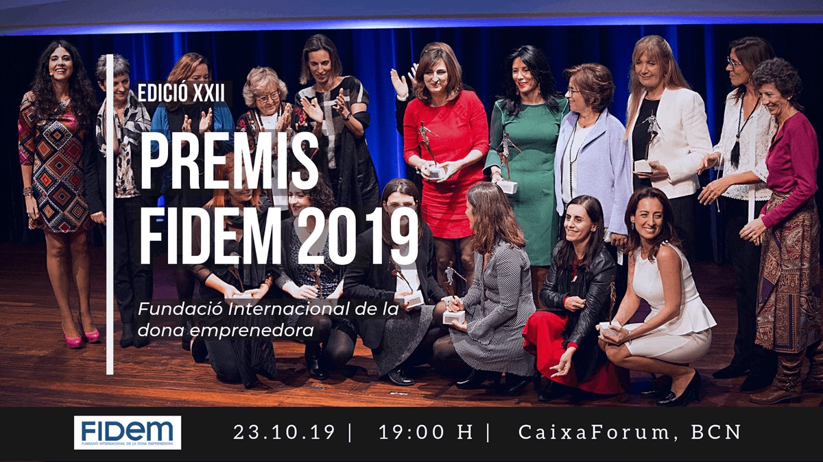 FundacioFidem's tweet photo. 🔴 L'Edició XXII dels #PremisFidem19 té més sorpreses que mai. De la mà de @moltclara  i de Fidem, podràs conèixer a les 8 dones referents del moment.

Elles ho tenen clar, i tu, ja ets com vols ser? #sóccomvullser

➡️ Inscriu-te aquí: https://t.co/iI0mPtMYUg https://t.co/VFlayweZKQ
