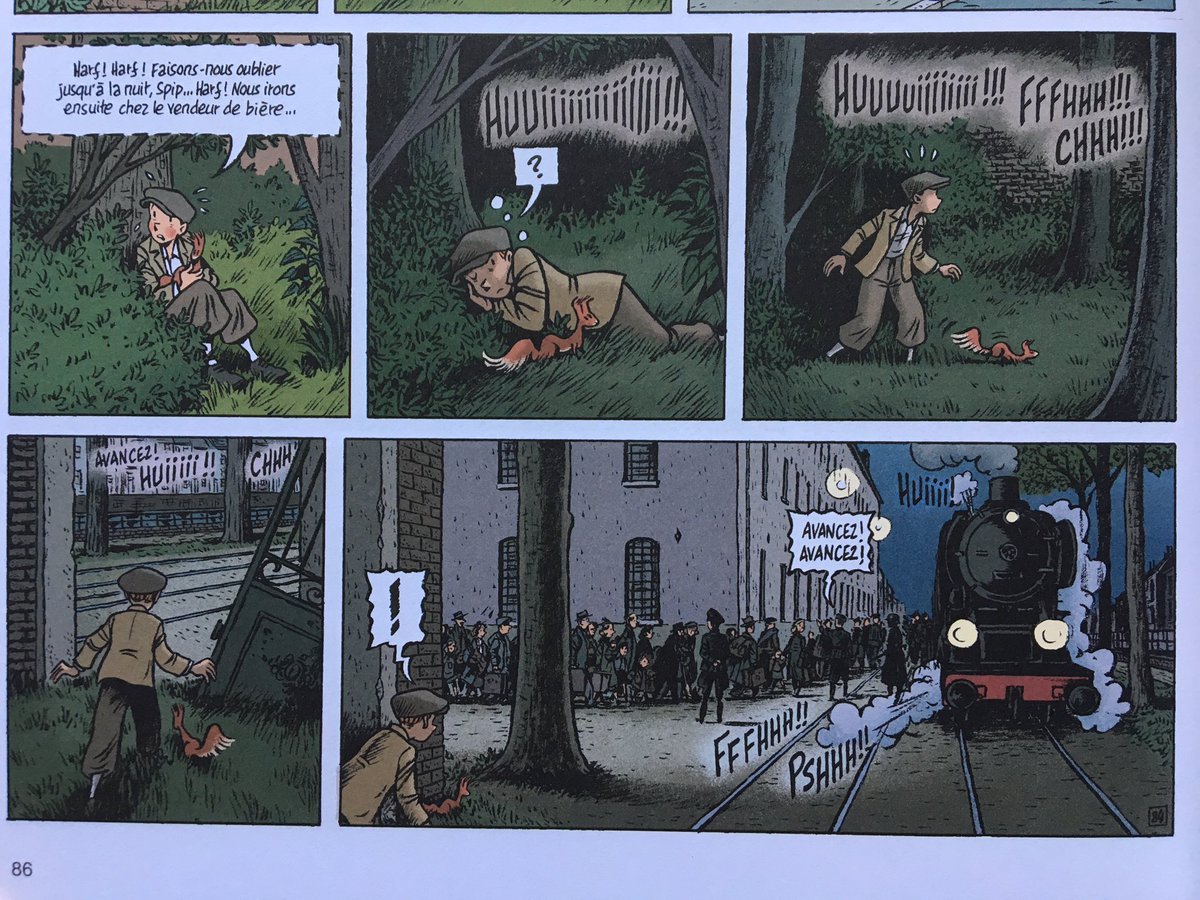 « Spirou, l'espoir malgré tout », deuxième partie, d'Émile Bravo, @EditionsDupuis - imparable.