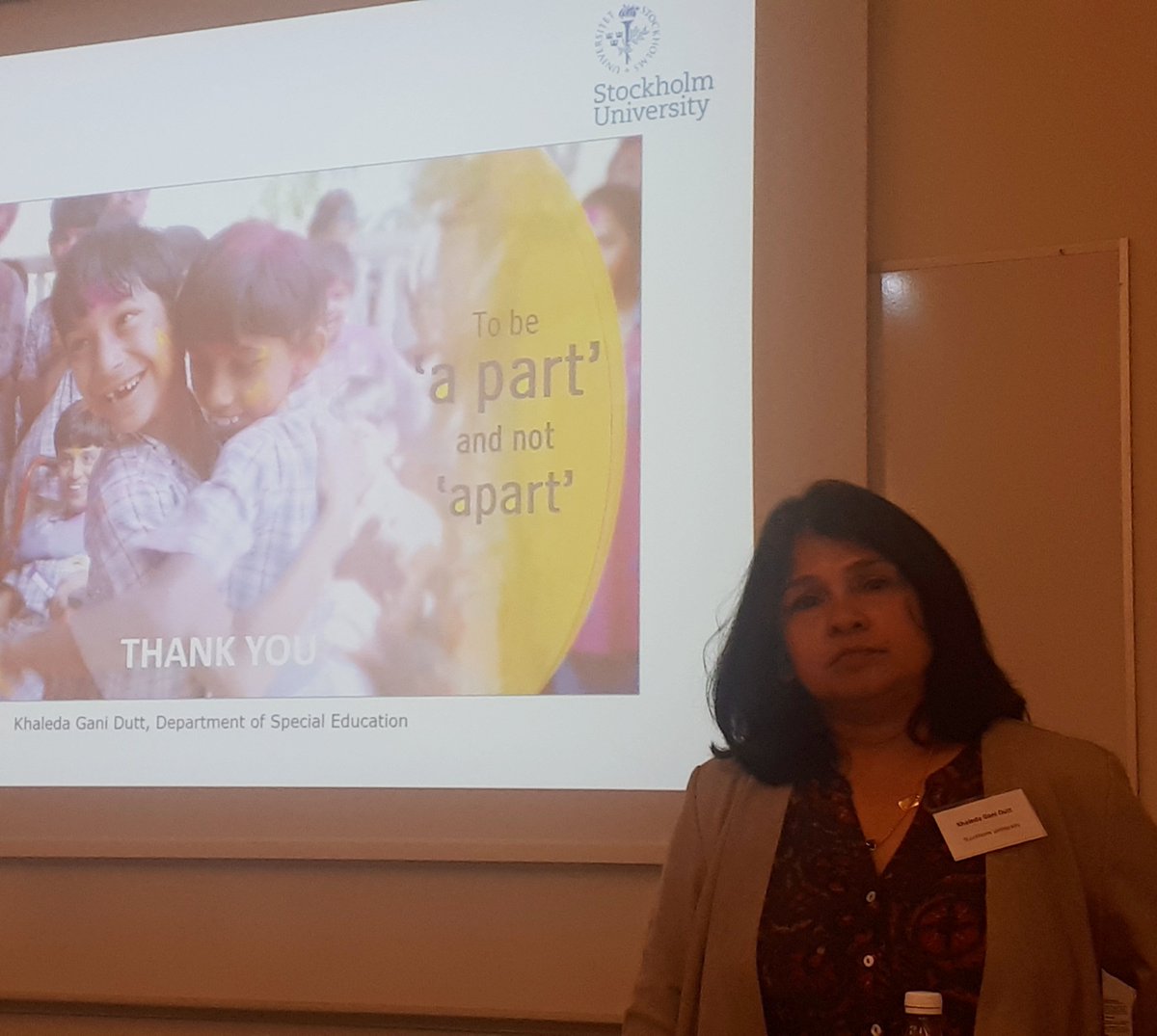 #nocies2019 Khaleda Gani Dutt blew us away with a passionate presentation of The Importance of Metanarratives in Comparative Education