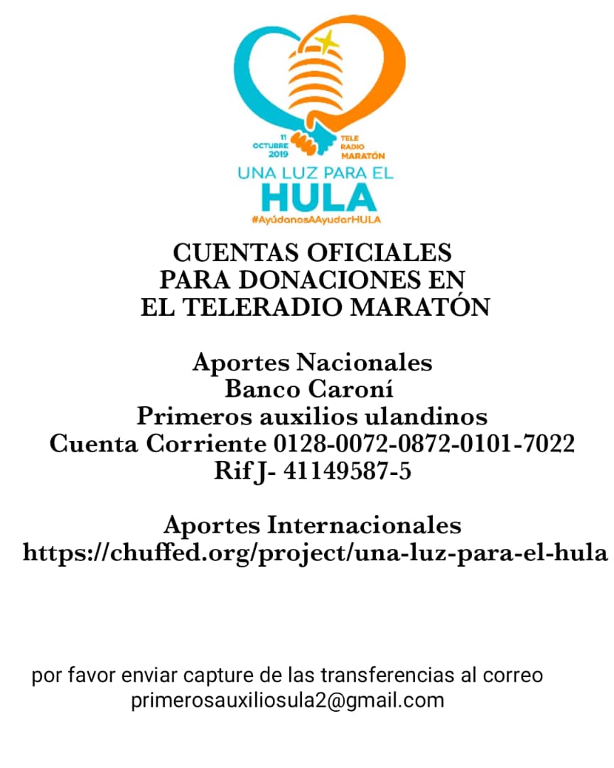 leoperiodista's tweet photo. #11oct.. Hoy Teleradiomaraton  #unaluzpararelHula..#Mérida https://t.co/iZH8AYrcO4