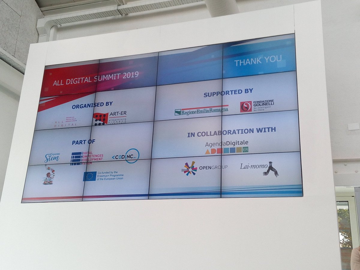 pep_oliveras's tweet photo. Last moments at #alldigitalsummit19 with thanks & acknowledgments to all board members and staff #AllDigitalEU a great experience and event thk's for all !!!! See you soon I hope 🤩😍😘 https://t.co/gMT1ux58Pl