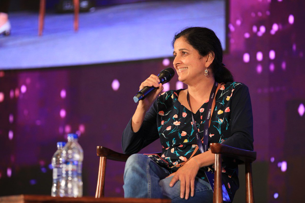YourStoryCo's tweet image. &apos;&apos;We at @QualcommVenture are interested in investing in core tech, robotics, IoT, Mobility led Venture, SaaS, Applied AI &amp;amp; security based ventures,&apos;&apos; says Varsha Tagare, Managing Director, @QualcommVenture. #tsparks