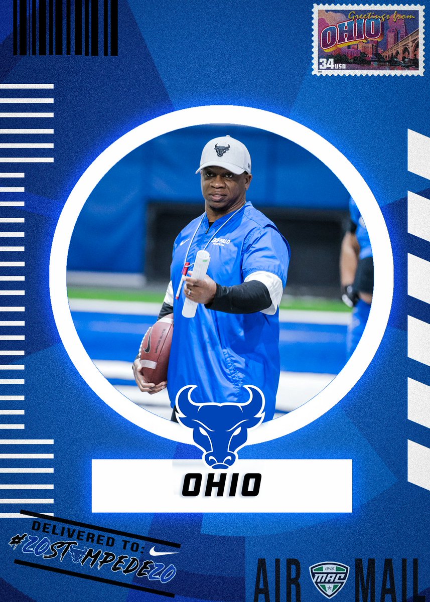 UBRecruiting's tweet image. .@TheRealCoachJB  is looking for big time players in Ohio! 
#UBhornsUP
#ALL41
#20STAMPEDE20
