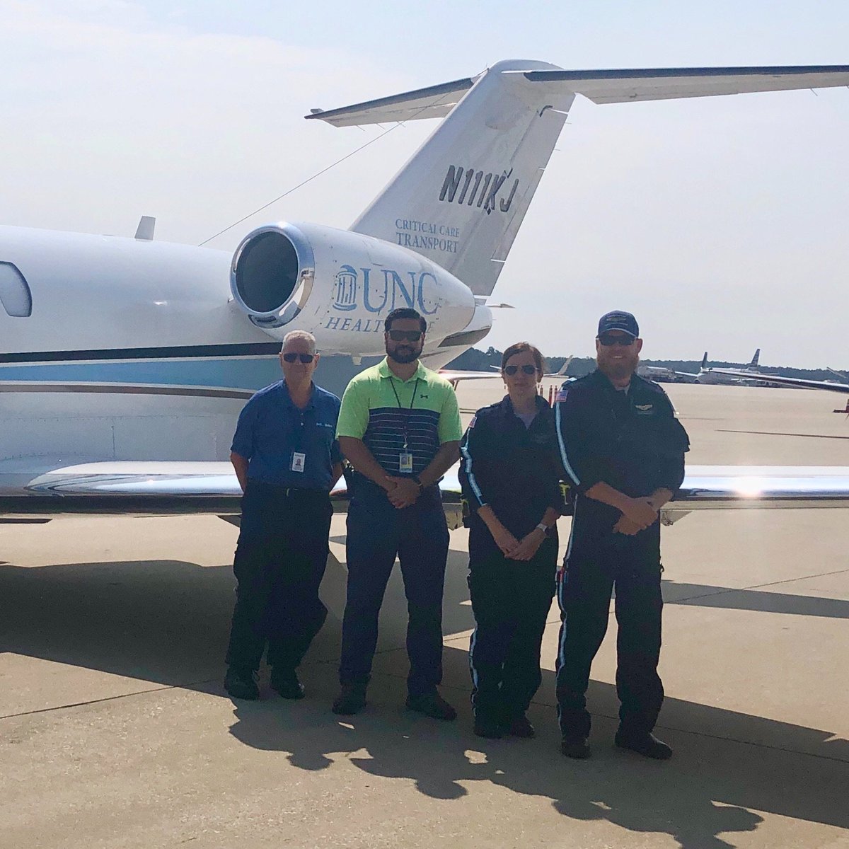 UNCAirCare's tweet photo. Happy #FixedWingFriday! Our new aircraft has been busy since being put into service. As promised, here are a few shots of the interior and of the amazing crew.
#airambulance #fixedwing #cessna #avgeek #pilot #emt #paramedic #nurse #myEMSday #Tarheels https://t.co/qIYrJxH5GY