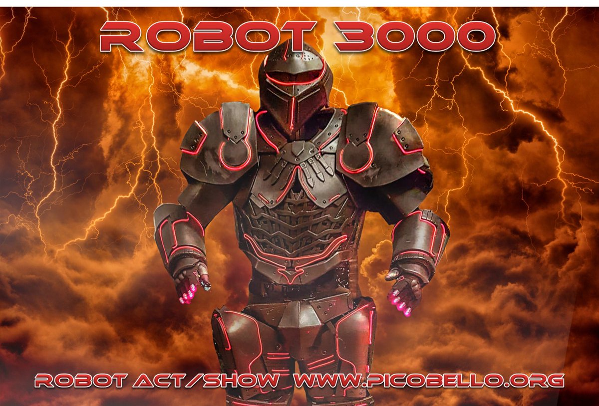 picobellovof's tweet photo. Robot Act 3000.
Een blijkvanger op iedere evenement.
Meer info en filmpjes https://t.co/FVhOWMdOCc https://t.co/HOw0HPMsj3