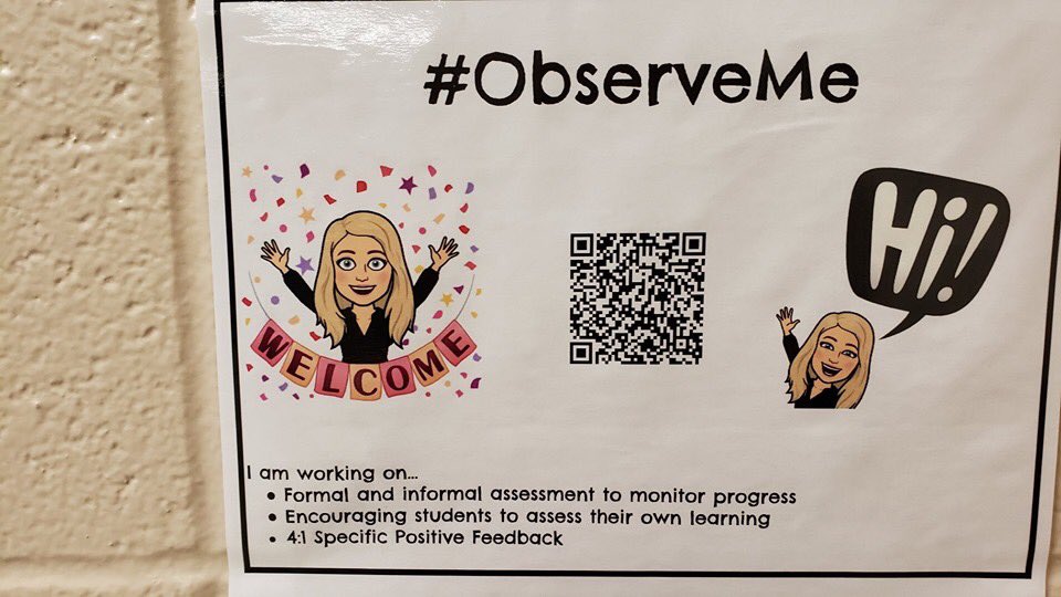 Connieteach's tweet image. Saw this on FB. Too good not to share!  Who wants to try this second quarter?!? #ExpertsAllAround #LearnFromYourNeighbor #FHSDLearns #PeerVisits #ObserveMe #PersonalGrowthGoals #SeekFeedback