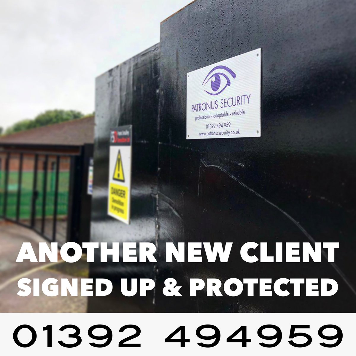 Patronusuk's tweet photo. A new client signed up before the weekend ๐ #security #securitydevon #siaapprovedcontractor #mobilepatrols #staticguard #securityexeter #securitytraining #vacantpropertyinspection #securityjobs https://t.co/ihAe0a23TK