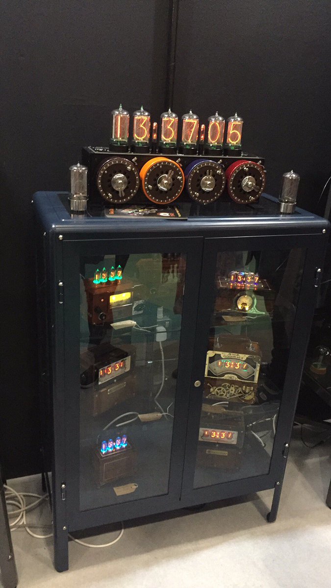 CineRobota Films (@cinerobota) on Twitter photo Lovely to finally meet <a href="/BadDogDesigns_/">Bad Dog Designs</a> at #granddesignslive today. I LOVE Nixie tubes! 😻 Lovely to finally meet <a href="/BadDogDesigns_/">Bad Dog Designs</a> at #granddesignslive today. I LOVE Nixie tubes! 😻