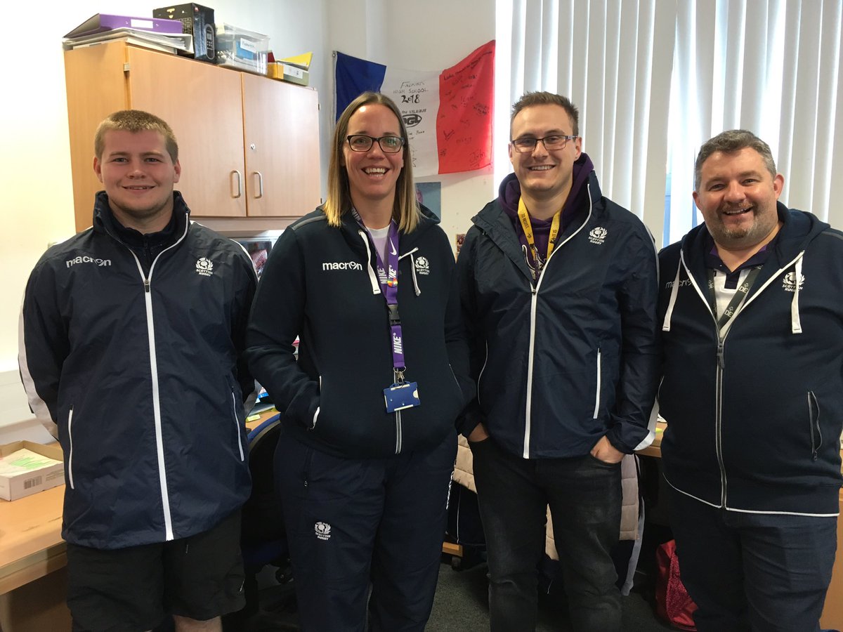 FHSPhysicalEd's tweet photo. Mr Davies and all SoR pupils are very grateful to Andrew @FalkirkRFC, Miss Gray @FHS_Success Mr Young @FHSScience1 &amp; Mr McDonald @TravelFhs for making the first term so successful. #hardworkpaysoff #sportismedicine All age groups have played this term due to their commitment https://t.co/WJt3Jxdynw