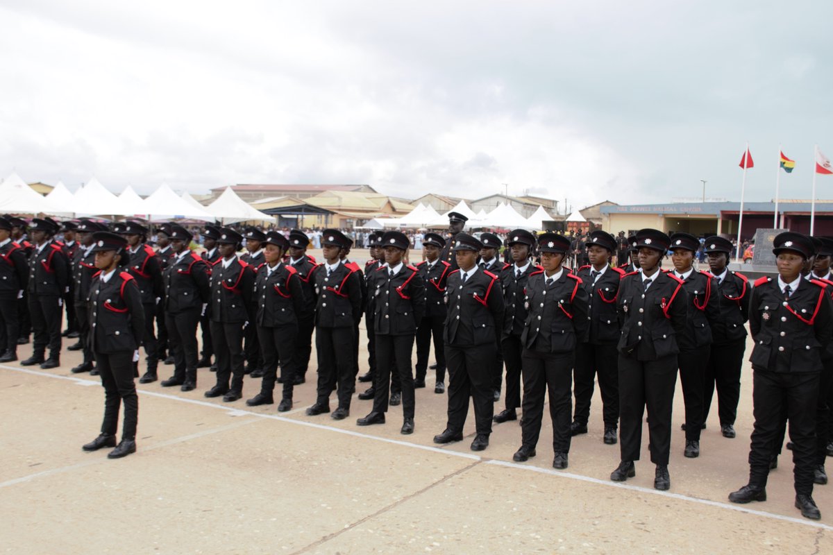 MinterGh's tweet photo. #Agency #Ghana National #Fire Service (#GNFS)
#Graduation Parade of #Cadet Intake #XV
Cadet Intake Fifteen (15) is made up of Three Hundred and Twenty (320) trainees, made up of 215 males and 105 females.
#Fire #Safety #Graduation #IntakeXV #ForensicFireInvestigation #FirstAid https://t.co/ptad2RJ6LP