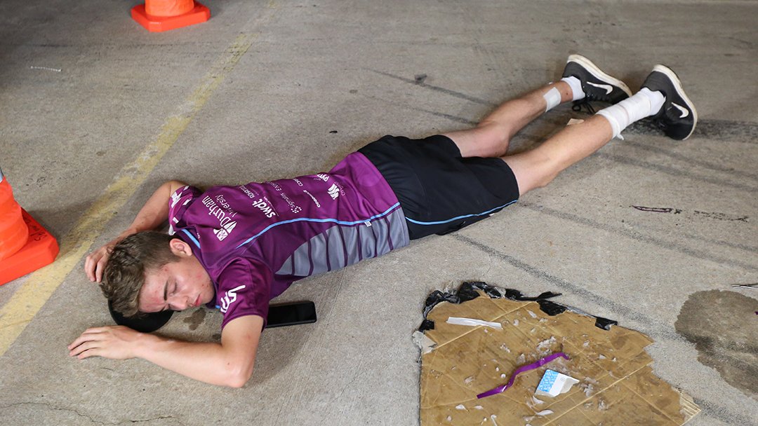 du_solarcar's tweet photo. Today's meet the team post features our Head of Mechanical, Liam, who loves many things including sanding, sleeping in random places and sanding. He also takes the hat of Team Videographer! Oh, did we mention he likes sanding? 😜 #BWSC19 #Ortus #Meettheteam #Durham #DUEM https://t.co/ASVTiZ2UGB