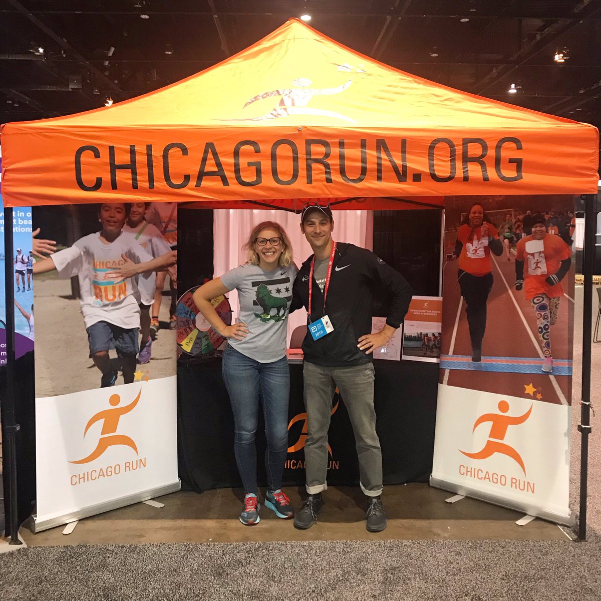 Chicago_Run's tweet photo. Come visit the #ChicagoRun tent at the Abbott Health &amp; Fitness Expo today and tomorrow! @chimarathon #TeamChicagoRun #everyoneisarunner https://t.co/7ErZd5uK9y