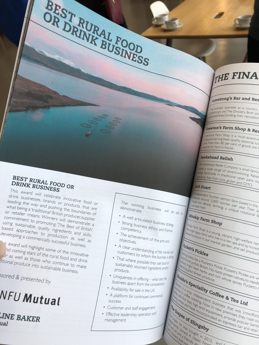 JonathanRelish's tweet image. Excitement building at the Rural Business Awards 🤞@hawksheadrelish and good luck to all the  @RuralRBAs finalists especially #teamcumbria @Shed1Gin @RinsCoffee @sallyscottages @rural_law
