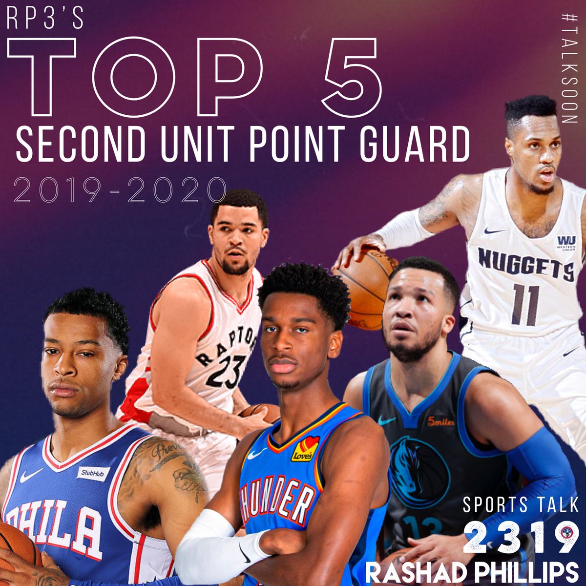 All great teams share one thing in common and that’s the need to have a great second unit PG. I’ll give you my top 5 best back up PG’s in the NBA. I’ll breakdown each PG in order. Enjoy this thread.  #Yoda