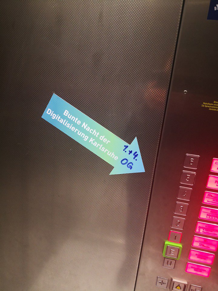 Vorbereitungen abgeschlossen, es kann losgehen 😉 #DigitaleNachtKa #parsQube #ITKarlsruhe #Projektemanagement