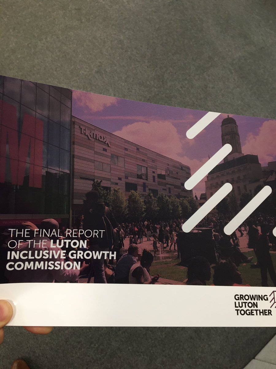 adamking8484's tweet image. Just attended @GrowingLuton inclusive growth report launch. Fantastic and timely initiative. Reaffirmed IMO economic growth which follows investment in @EconomicHeart should be primarily judged on how it connects the low income/ marginalised to better opportunities / prosperity.
