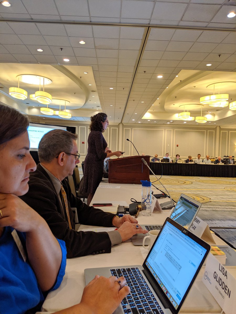 <a href="/gekay3/">Gwen Kay</a> talking <a href="/SUNY/">SUNY - The State University of New York</a> budget advocacy <a href="/SUNYUFS/">SUNY Faculty Senate</a> plenary #SUNYbudget #SUNYTapGap