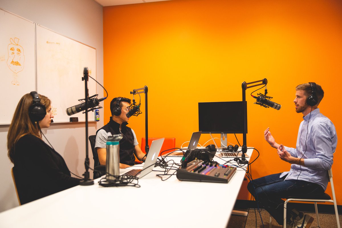 #BTS of our latest content venture: #podcasts! Vital loves getting to work w both sides of a business's online presence, #WebsiteDesign &amp; functionality and #DigitalMarketing strategy, in tandem. Our team is excited to start these convos, so let us know what you'd like to discuss!