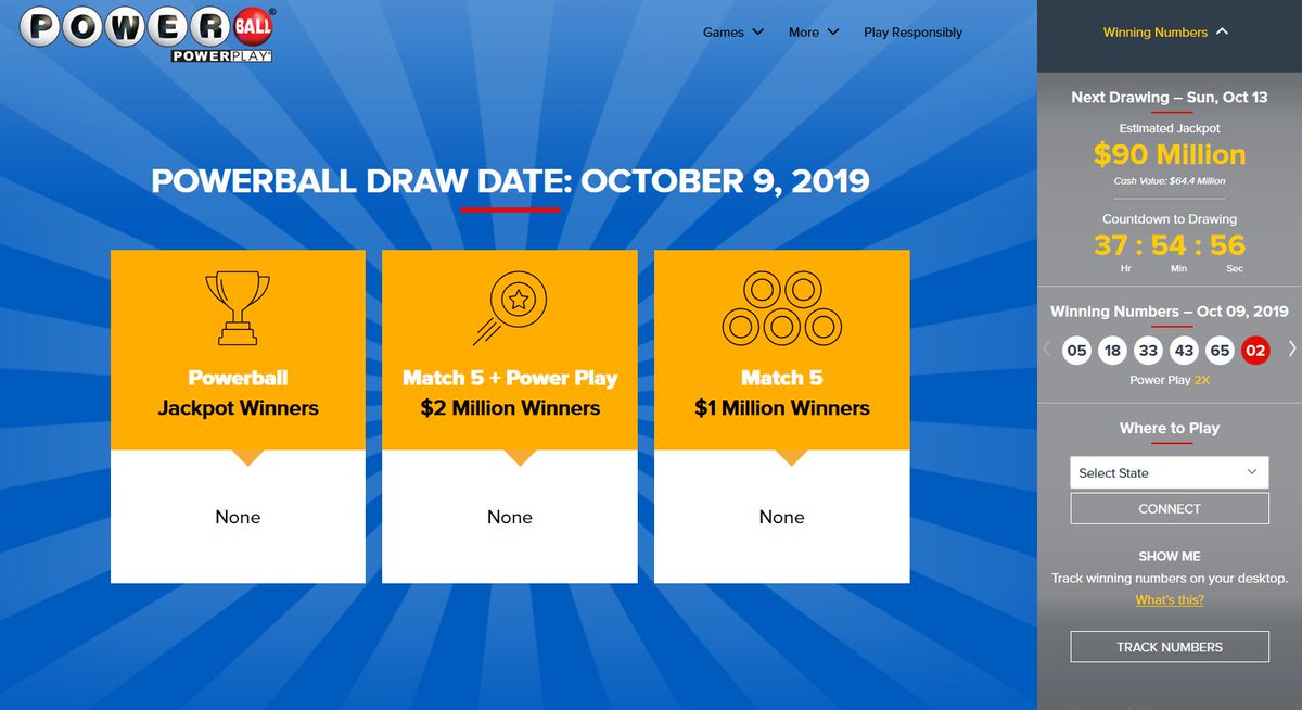 GuideLotto's tweet image. It's Powerball time again! The biggest American lottery is currently the lottery with the biggest #jackpot in the world of lotto. So that is, of course, our suggestion for today. Play now to make $90 million yours this #weekend. lottoguide.org/us-powerball-l…
