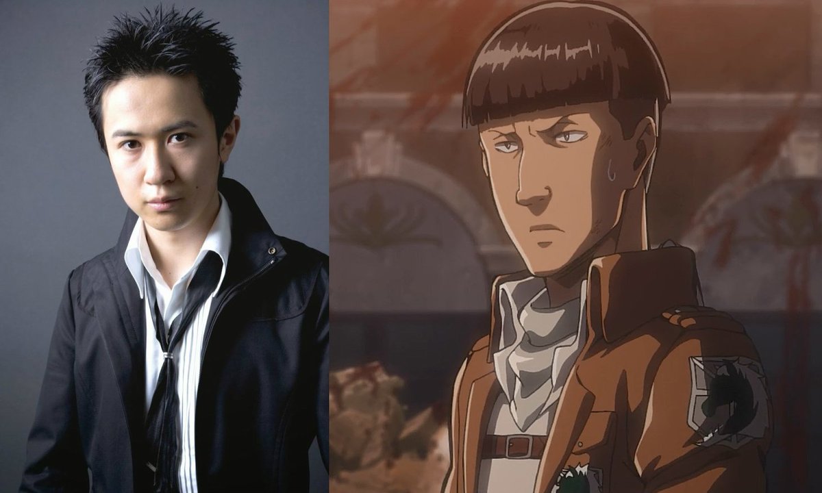 AoTWiki's tweet photo. Happy birthday to Tomokazu Sugita (VA: Marlo) https://t.co/x2Hf7qFjPX