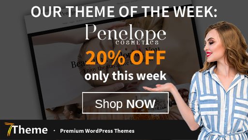 7themenet's tweet photo. Penelope is a #WordPress theme for #beauty salons 💅💄👄

This week you'll get it 20% off

👉Download Penelope now https://t.co/AhyRDBvxJQ

#WP #Webdesign #webdevelopment #webdesigner #webdeveloper #7Theme #ThemeOfTheWeek #Discount https://t.co/PXtNUmYtKU