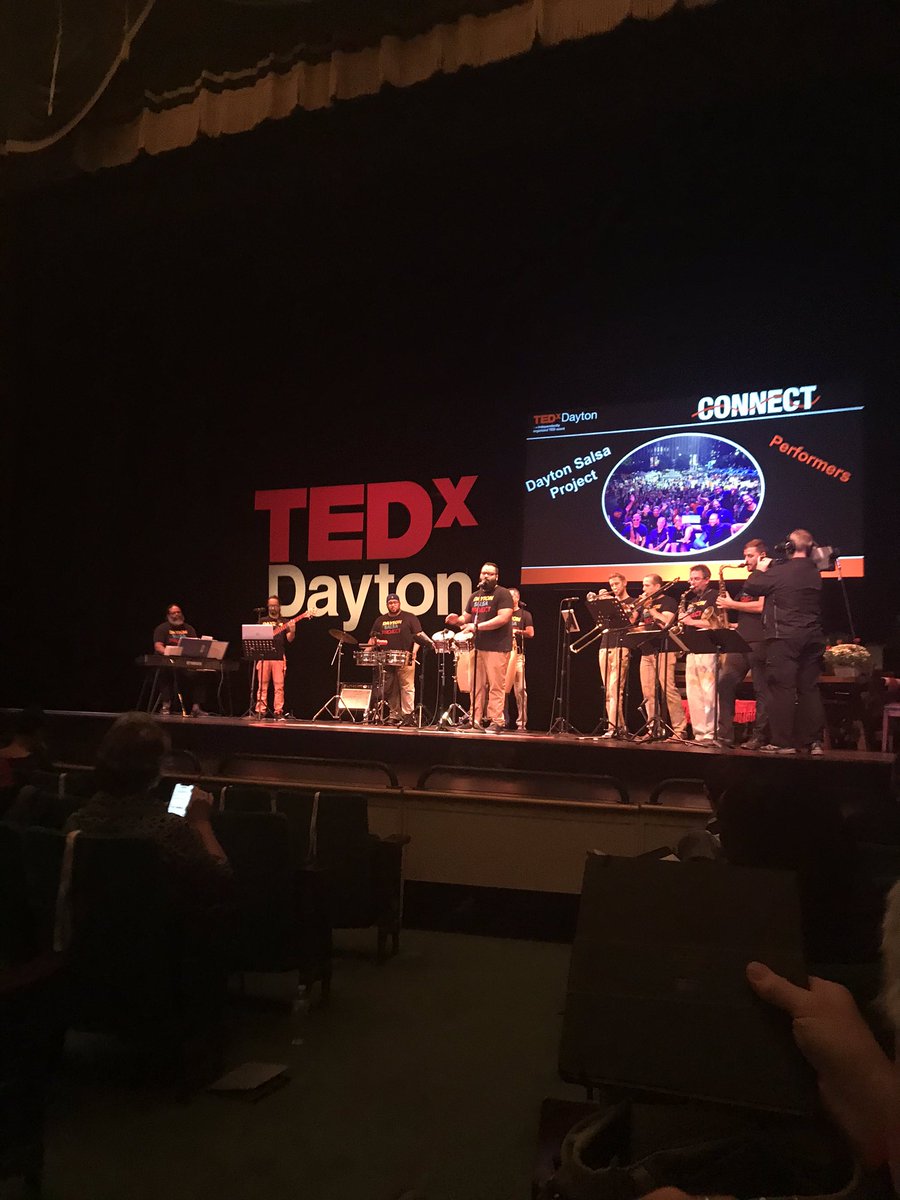 Some salsa to start the afternoon at @TEDxDayton #TEDxDayton2019