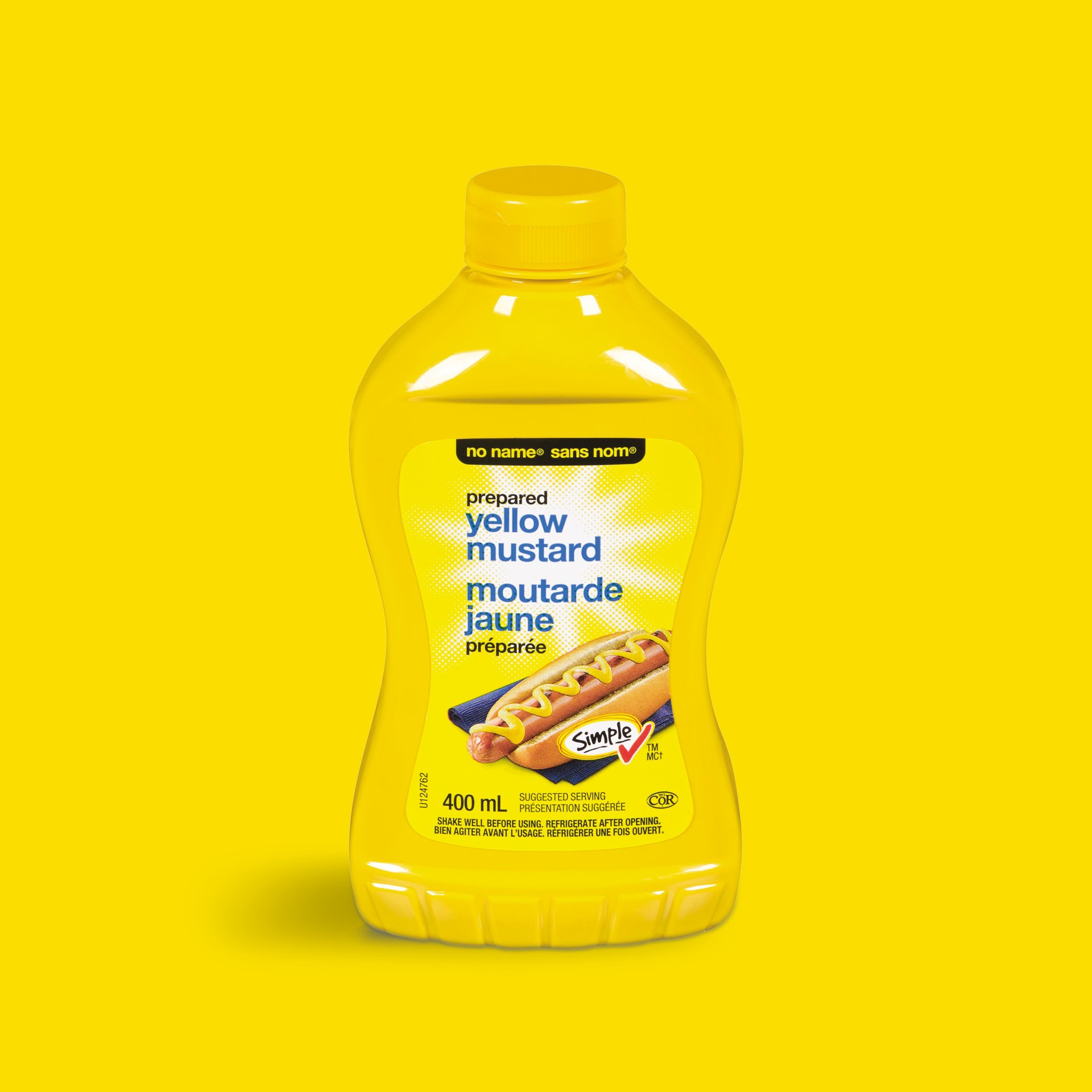 Sans Nom Moutarde jaune - 400 ml