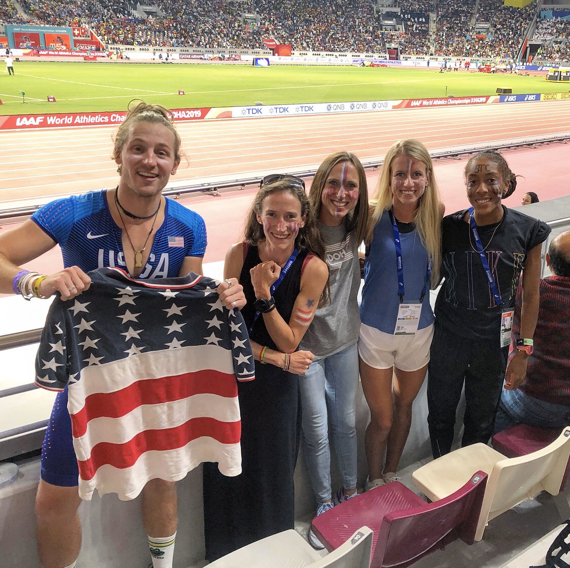 Bilbodatoad's tweet photo. Born in the USA!!!🇺🇸🇺🇸🇺🇸🇺🇸🐸 #ToadLyfe #BillyBeingBilly #Doha #Qatar #GoOnOneAdventureADay #USA #SpeedSuitCheeks https://t.co/gZFSn3HyED
