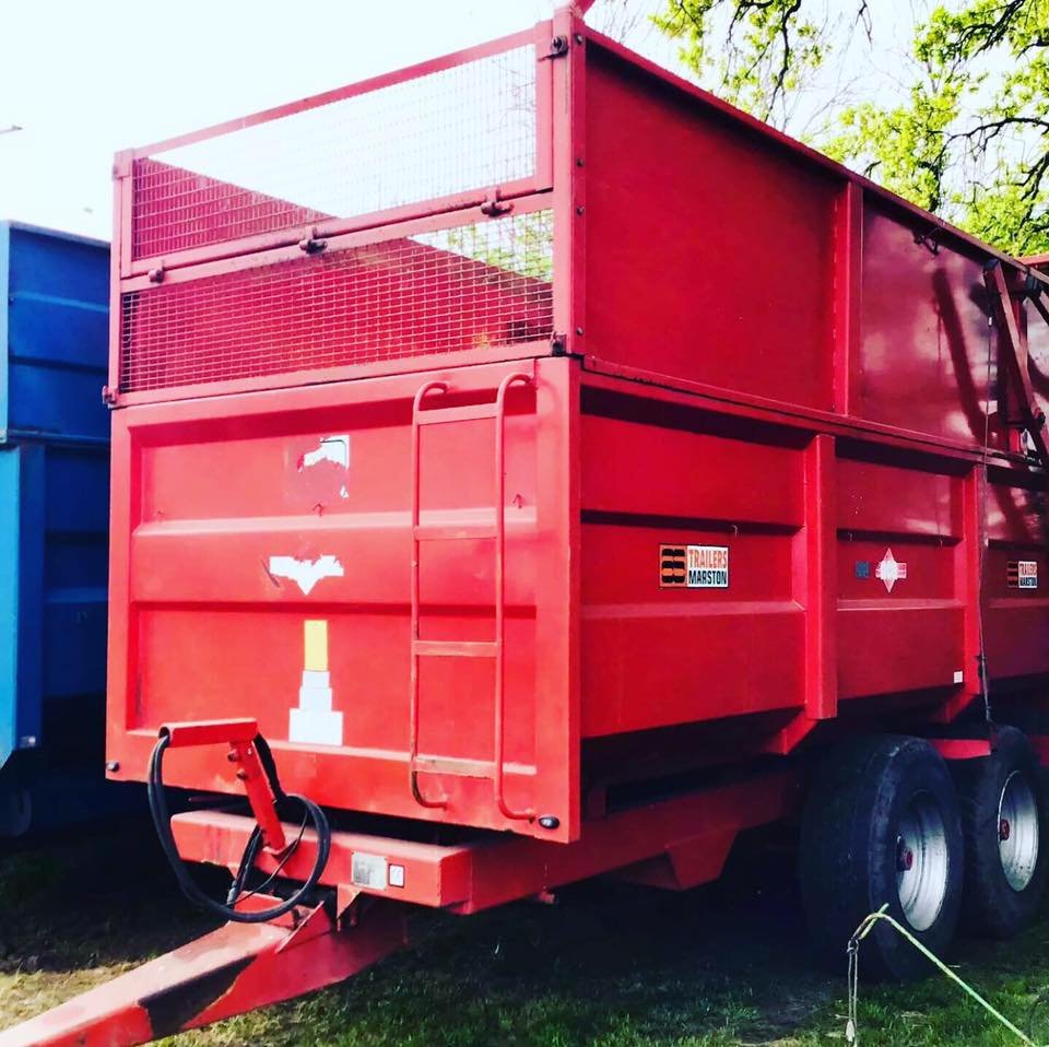 A S Marston 10 Tonne Silage Trailer. Ready to help you get on with some work. #farming #ForSale #borderplant